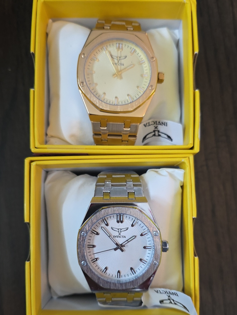 584.  Pair Of Men's Invicta Watches Invicta Specialty I 42mm